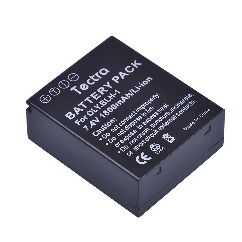 1 pcs 1800mAh BLH-1 BLH1 BLH 1 Camera Battery for Olympus Digital Cameras EM1 E-M1 MARK II EM1-2 Mark 2 Mark2