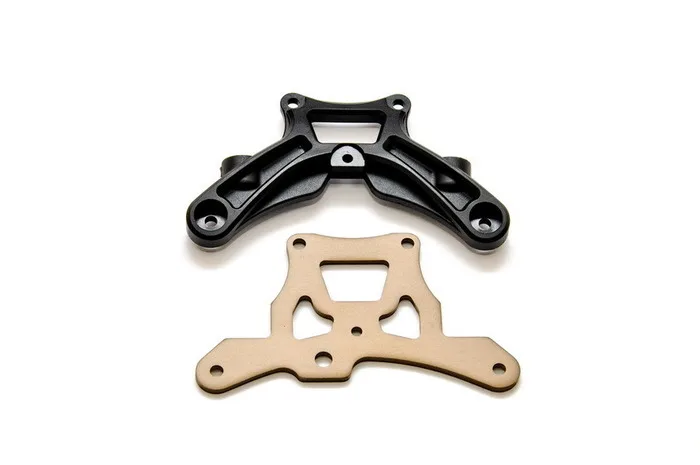 OFNA/HOBAO RACING 85006 FRONT ALUM TOP PLATE & HOLDER for 1/8 HYPER VS BUGGY Free Shipping