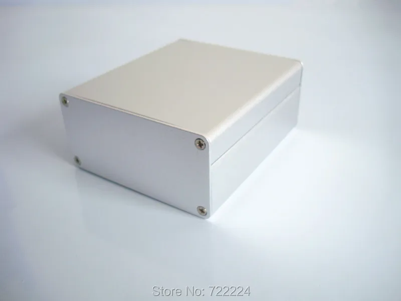 

10 pcs/lot 90*44*100mm electronic aluminum case junction box small project profiles aluminum alloy shell PCB shell