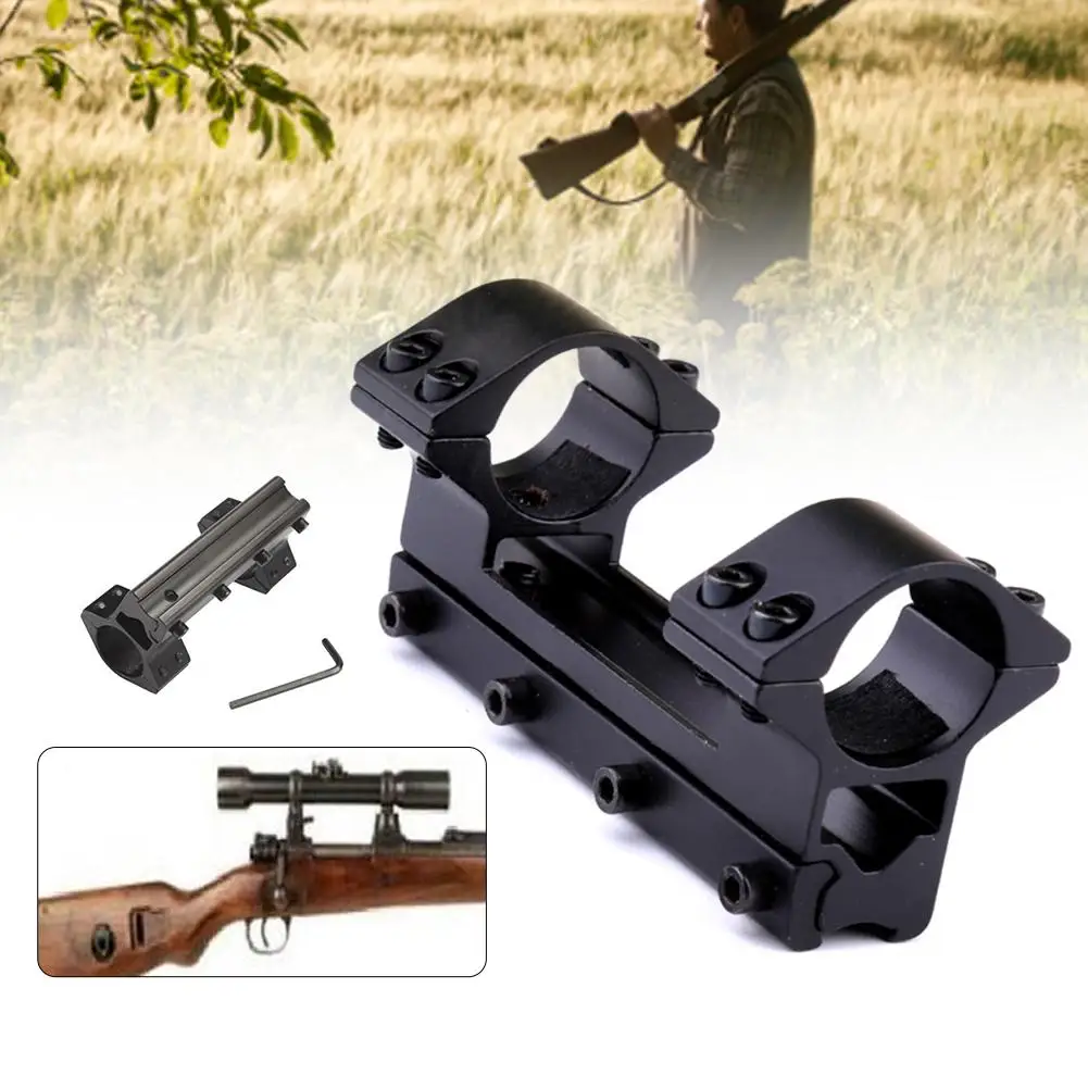 25.4mm/1Inch Tactical Barrel Ring Flashlight Laser Clamp Mount Scope Sighting Telescope Torch Mount Double Ring Holder Sight SKS