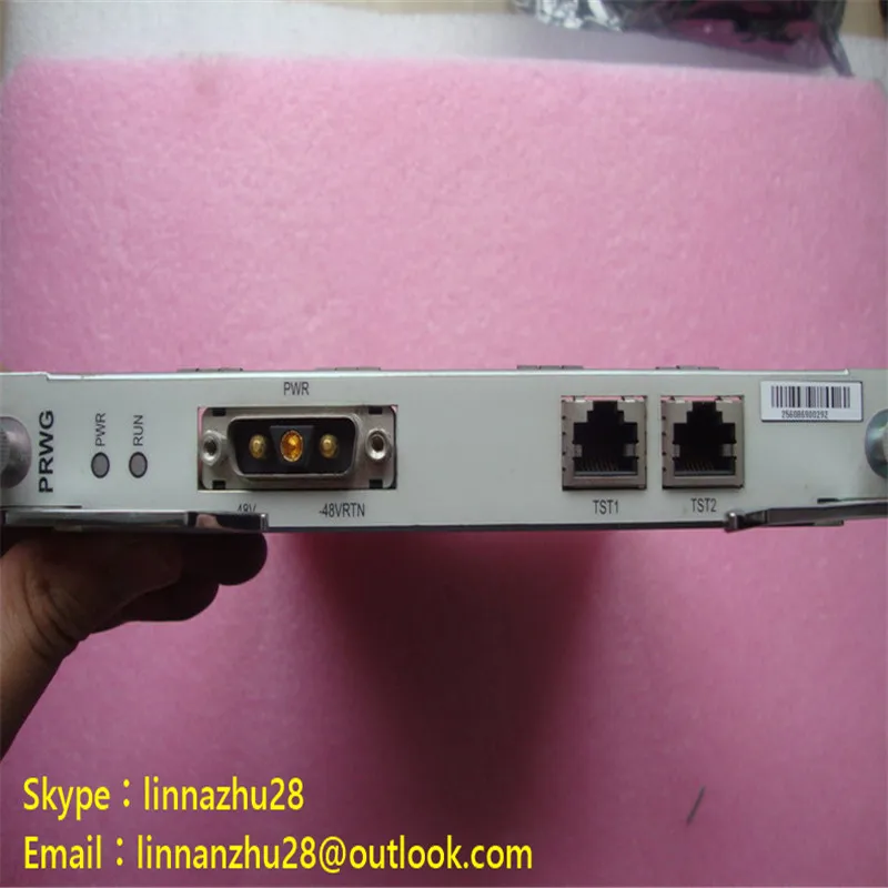 power board PRWG for C300 OLT PRWH card for C300 GPON or EPON OLT, -48V DC