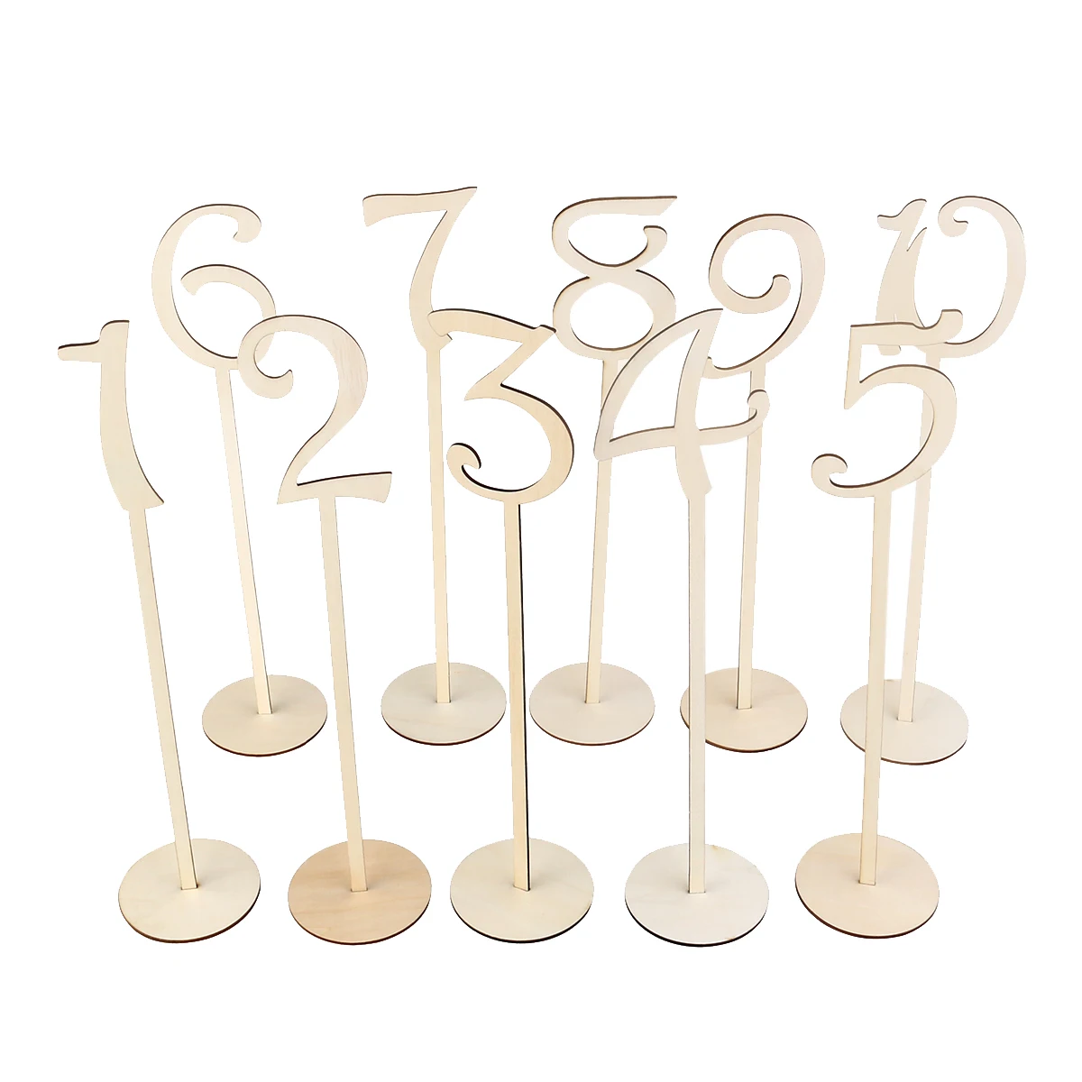 Party Decoration Wedding Table Number Table Cards Seat Cards Table Number Signs Place Holder Wedding Decoration