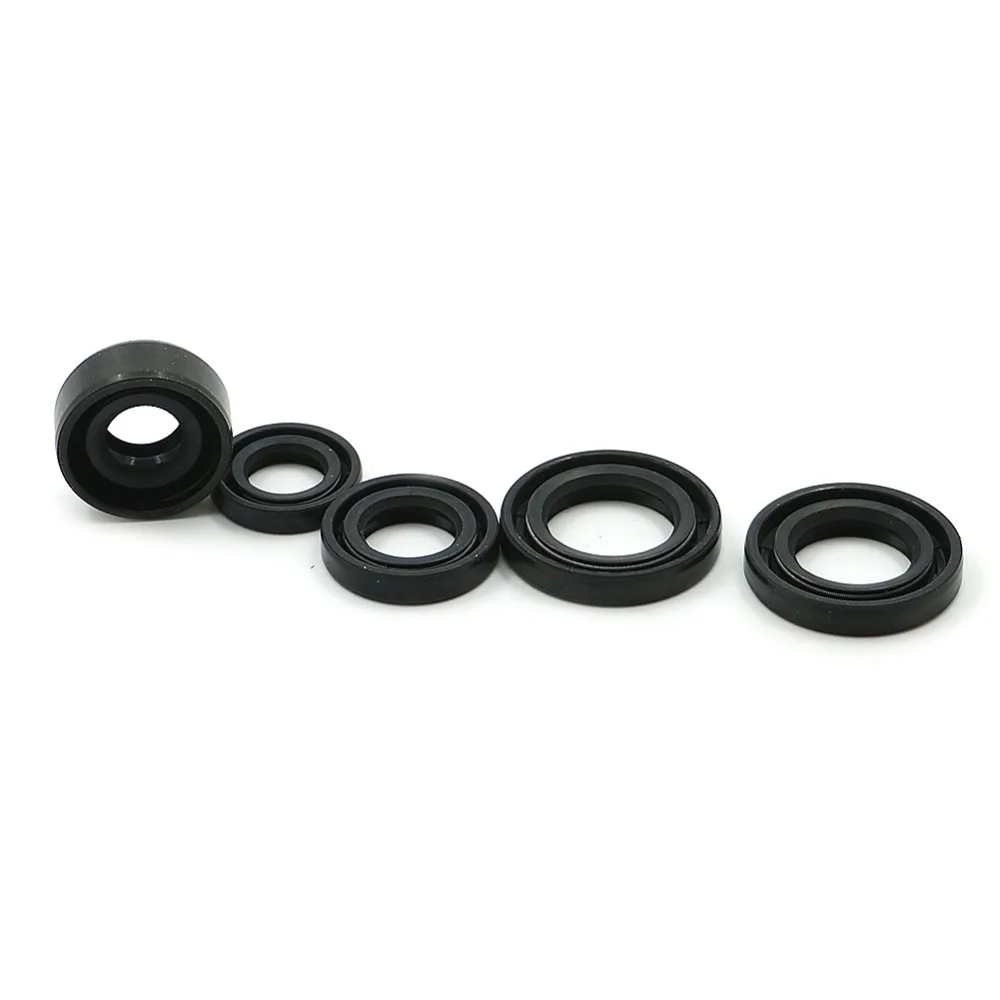 5 Piece Engine Oil Seal Kit For Honda CRF50 Z50 XR50R S65 ATC70 CRF70 C70 CT70 SL70K XR70R XL70 70 PASSPRT CL70 SCRAMBLER