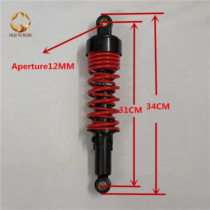 1PCS Luxury models Air-filled Hydraulic Motorcycle Rear Shock Absorber Damper Shock Suspension