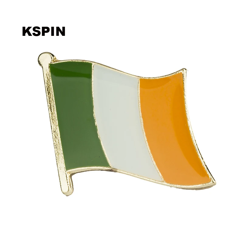 Ireland flag pin lapel pin badge Brooch Icons 1PC KS-0012
