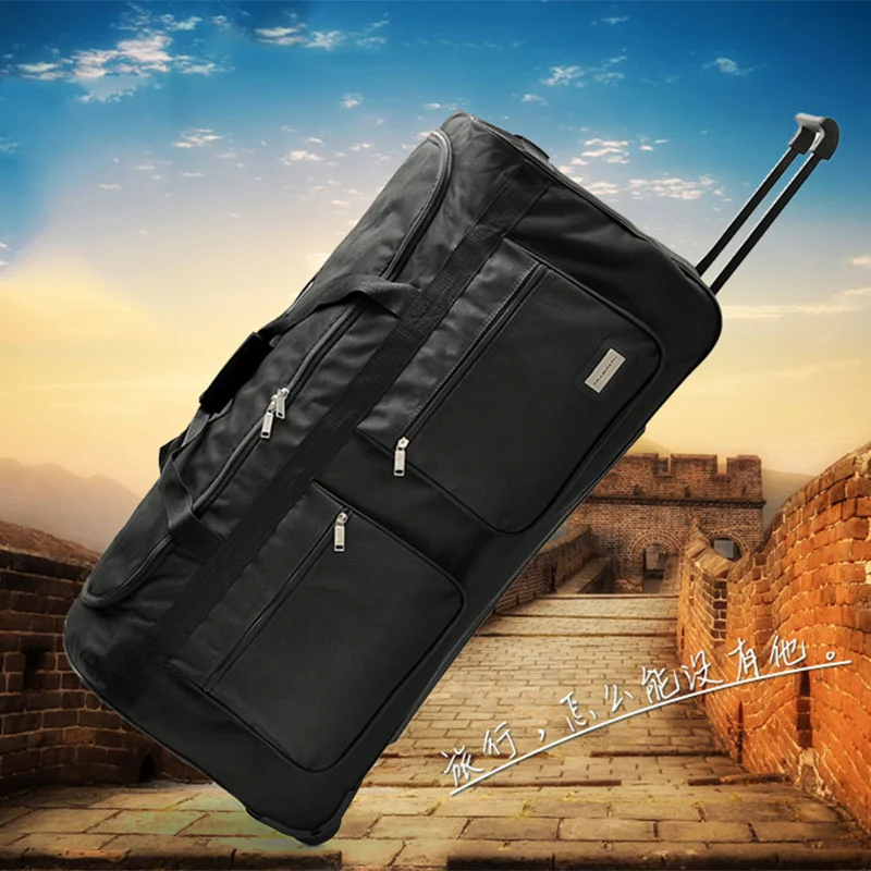 New 32"40" inch large rolling luggage bag travel trolley suitcase on wheels brand boarding big capacity luggage