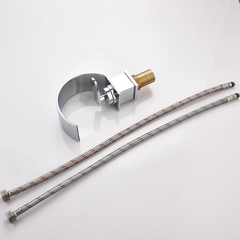 Imagem -06 - Bakala Shipping Cachoeira Bacia Torneiras Único Punho Torneira de Bronze Quente e Fria do Banheiro Misturadora Torneira da Pia Br2023a30c