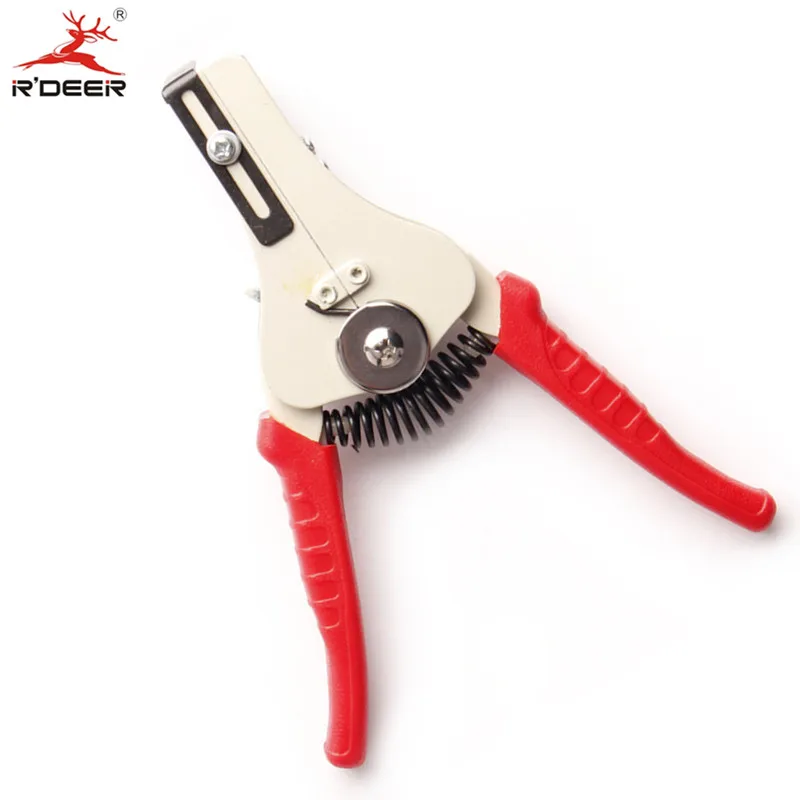 RDEER Wire Stripping Pliers 1.0/1.6/2.0/2.6/3.2mm Automatic Cable Wire Stripper Crimping Tool Multipurpose Durable Hand Tool