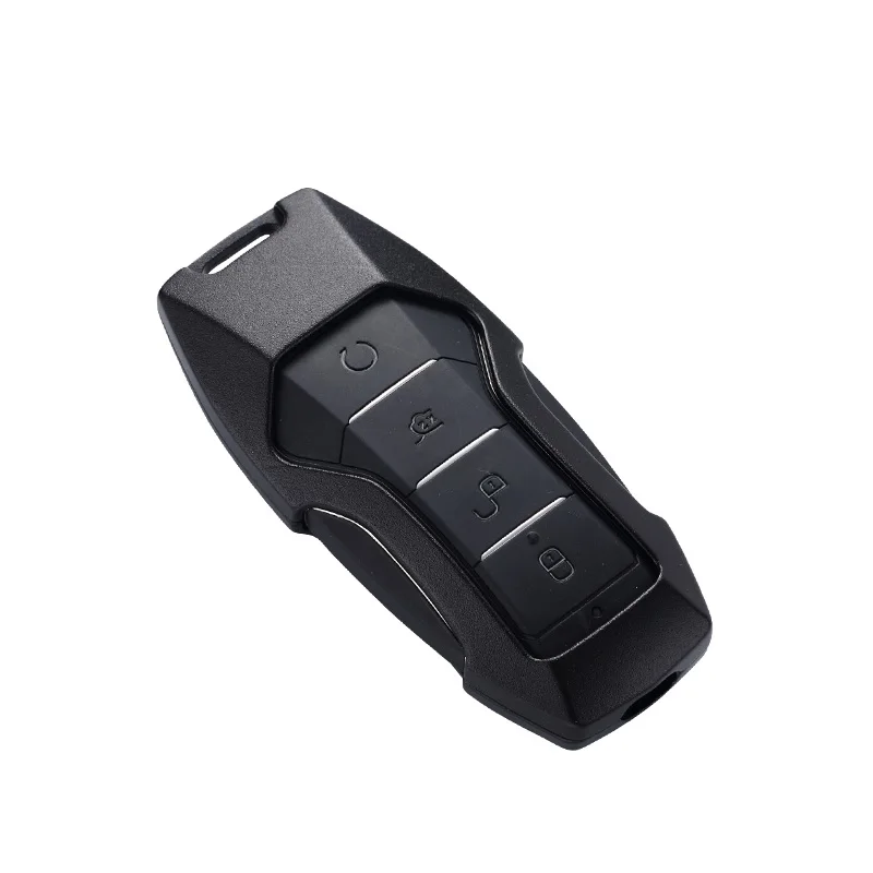 Free Shipment Aluminium folding car remote key case for byd tang DM 2018 Car Key bag/case wallet holder  Waterproof case