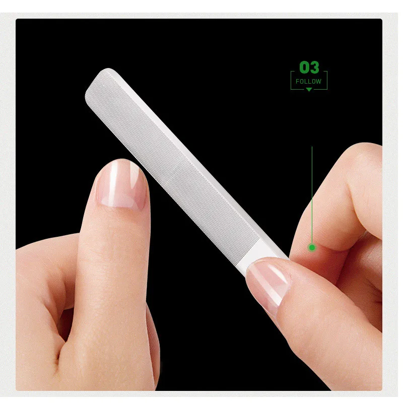 MR.GREEN nail file Nanometer Glass file Professional Nail Polishing Manicure Nail Art Tools Pedicure