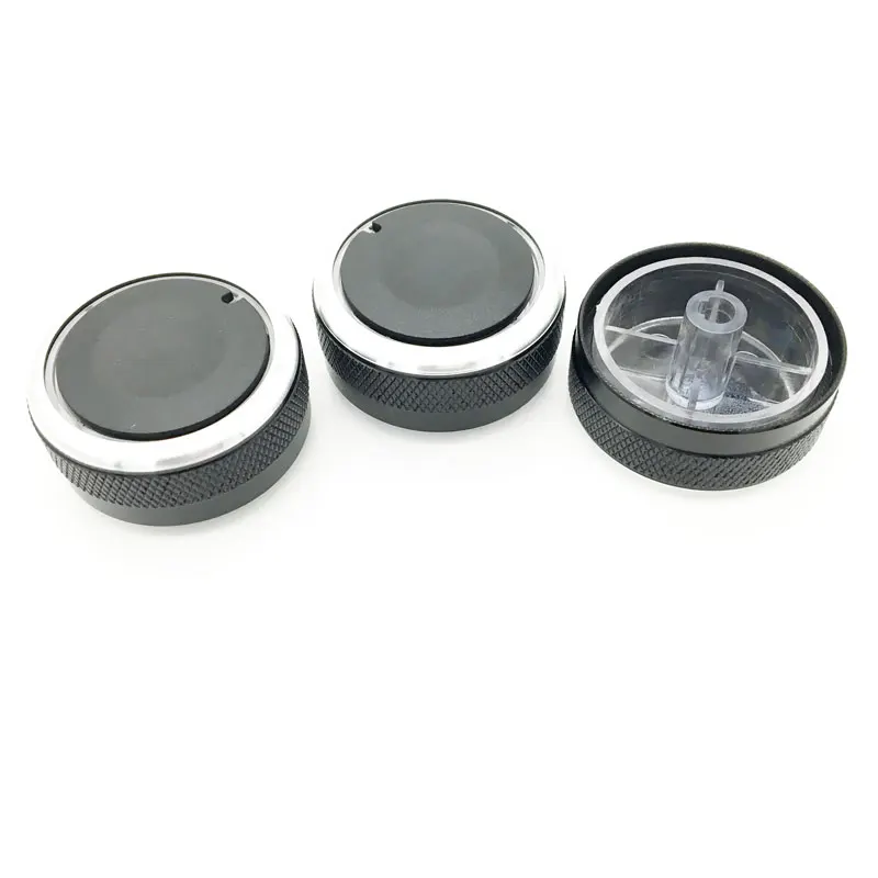 3pcs/set Air Conditioning Knob Aluminum Alloy AC Knob Heat Control Button For Great Wall Hover M2 FLORID COOL BEAR Accessories