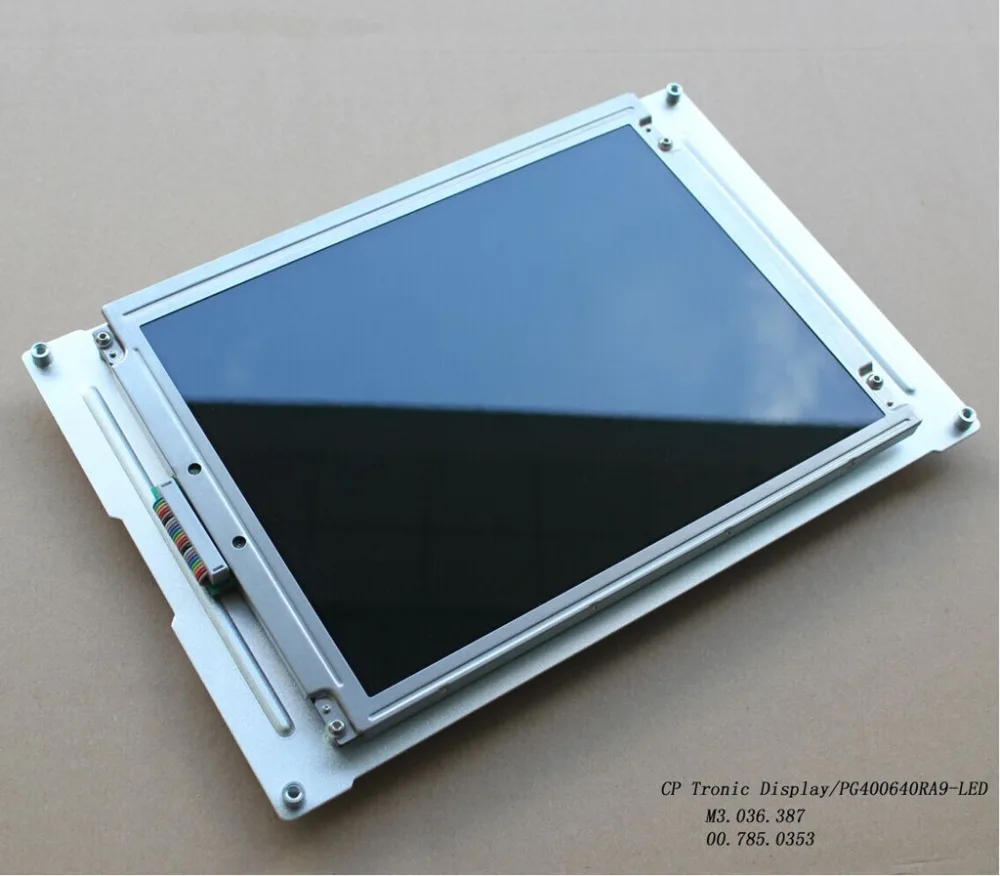 

MD400L640PG3 Heidelberg 9.4" CP Tronic Display Compatible LCD panel for Heidelberg CD/SM102 PM/SM74 MO/SM52 presses new