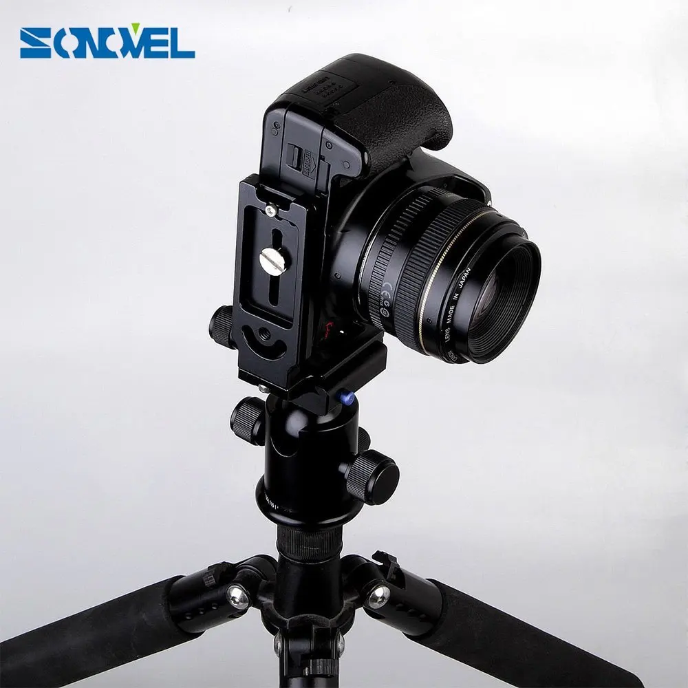 Быстросъемный L-образный кронштейн для штатива Nikon D7500 D7200 D7100 D7000 D5600 D5500 D5300 D5200 D3400 D3300 D750 D500 D4s D5