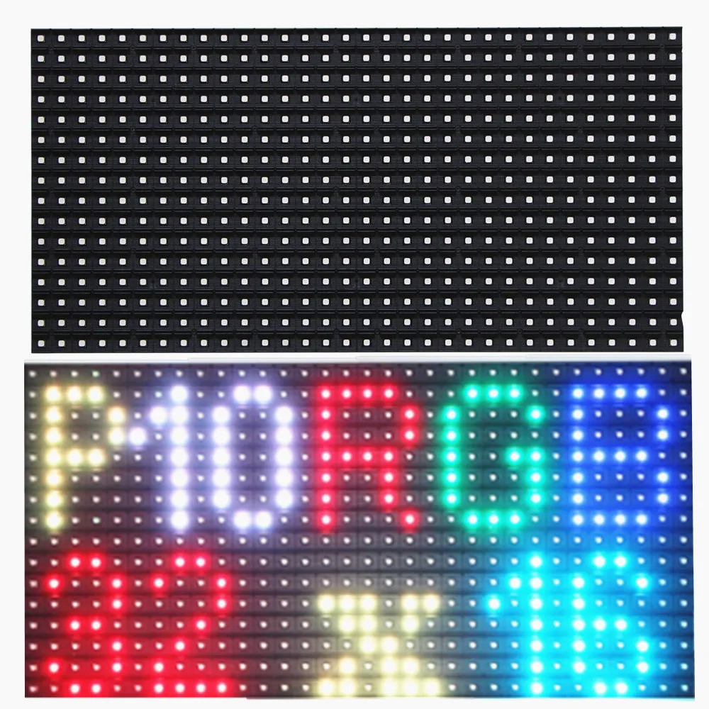 103*55cm RGB Full Color P10mm Custom multi-line Outdoor Waterproof LED Message Sign Moving Scrolling led Display Board for shop