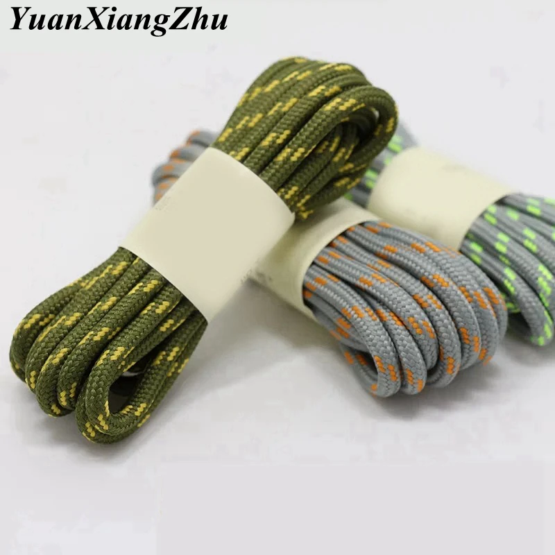 1Pair Outdoor Hiking Sports Shoe laces Round ShoeLaces Kids Adult Sneakers Shoelaces 100 120 140 160CM 19 Colors lacets baskets