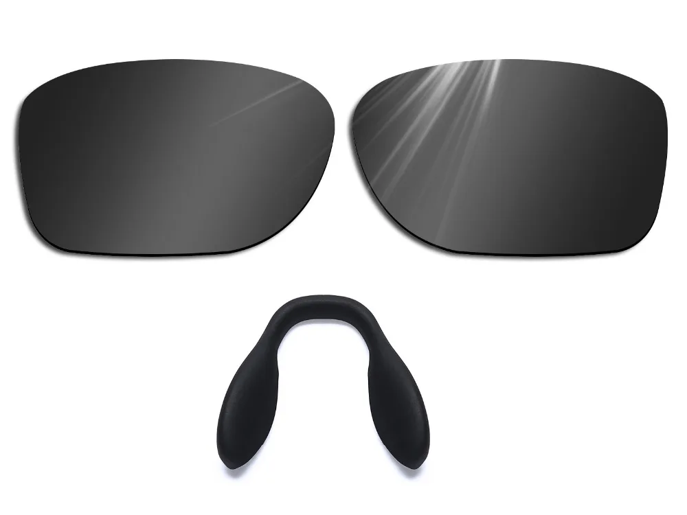 

Glintbay Polarized Lenses with Rubber Nosepads/Nose Pieces Replacement for Oakley Crossrange OO9361-Multiple Colors