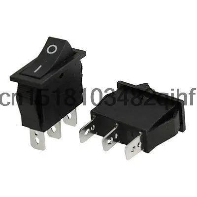 15A/250V 20A/125V 3 Pin ON-ON 2 Position SPDT Snap-in Boat Rocker Switch x 10pcs