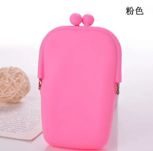 10 pieces Rubber Silicone Pouch Purse Wallet Glasses Cellphone Cosmetic Coin Bag Case 10PCS  hot sales,Lovely Birthday Gifts