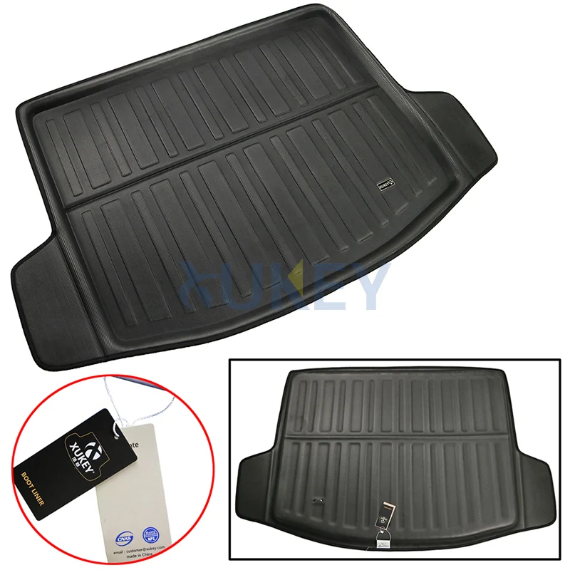 Fit For Suzuki NEW SX4 S-Cross Crossover 2014-2018 Rear Trunk Mat Cargo Floor Boot Liner Tray Carpet Protector Pad 2015 2016