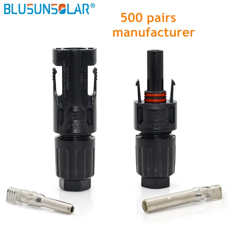 

500 Pairs High Quality 25 Years Warranty TUV Standard IP67 Connector For Solar System LJ0126