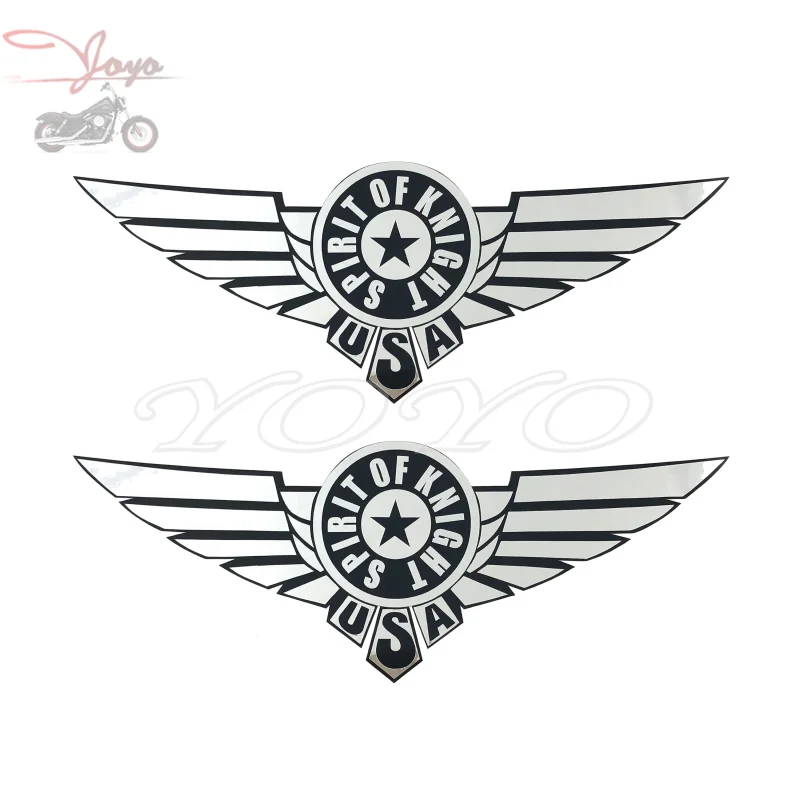 

Motorcycle Gas Tank Decals Sticker For Harley Sportster Dyna Touring Softail FLSTF/FLSTFi/FXSTC/FLSTFB/FLSTF Fat Boy 200 x 74mm