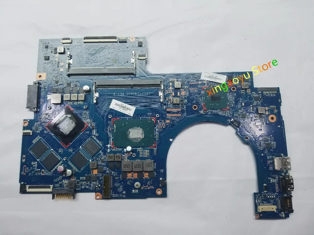 

For HP For PAVILION 17-AB 17-W series laptop motherboard DAG37DMBAD0 G37D 915467-601 motherboard w/ 1050 4GB SR32Q i7-7700HQ