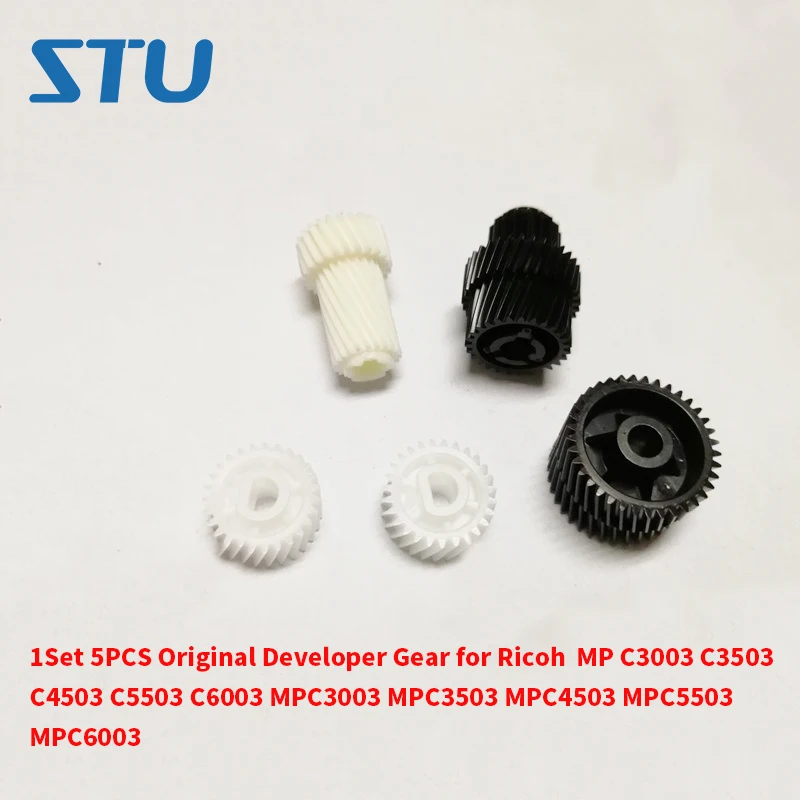 

1Set 5PCS Original Developer Gear for Ricoh MP C3003 C3503 C4503 C5503 C6003 MPC3003 MPC3503 MPC4503 MPC5503 MPC6003