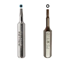 T5 Torx Screwdriver bit 5-point 1.2mm P5 Pentalobe Screwdriver Bit for Macbook Air / Pro With Retina Display A1398 A1502 A1370