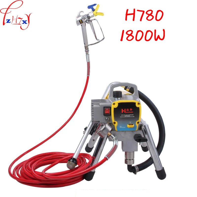 H680/H780 High Pressure Airless Spraying Machine Professional Airless Spray Gun Airless Paint Sprayer Wall spray Paint sprayer