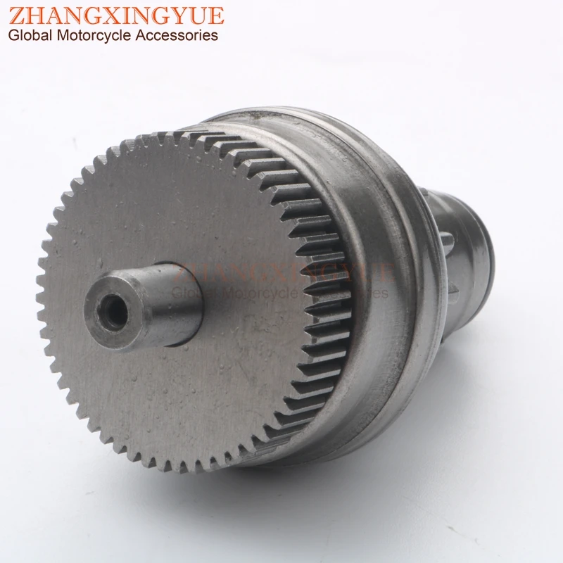 Scooter Starter Motor Clutch Gear for PIAGGIO Nrg Power Purejet 50 Liberty moc 4T & Elle 50cc 96922R 100254700 14T/55T