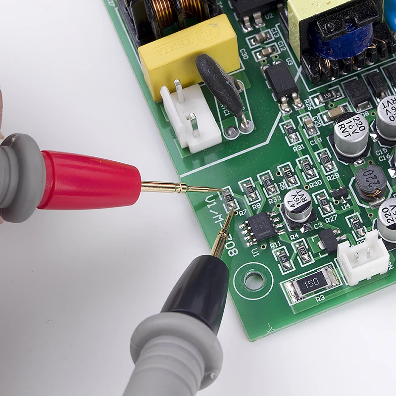 Imagem -05 - Sonda de Teste Universal de Sonda Pinos de Derivações de Sonda para Multímetro Digital Ponta de Agulha Sonda Testadora 20a 1000v Par