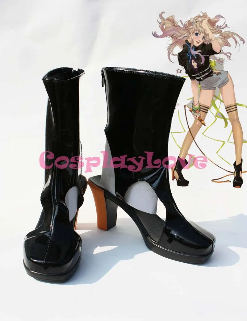 

Custom-made Macross Frontier Sheryl Nome Black Cosplay Shoes Boots Hand Made For Halloween Christmas Festival CosplayLove