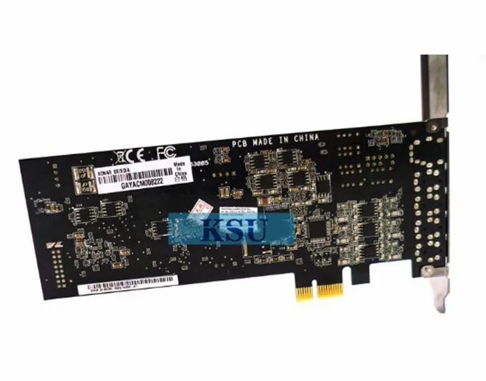 For Asus Xonar DX Built-in 7.1 Sound Card PCI-E Half-High DTS Dolby Surround HIFI Sound Card