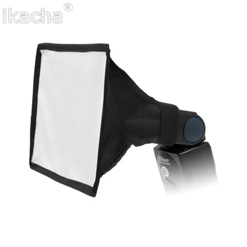 

10pcs/lot 15x17cm Portable Flash Softbox Diffuser SpeedLight for Canon 580EX/430EX/550EX/540EZ/420EX/380EXn