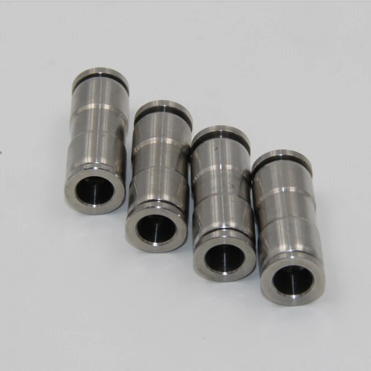 tube size 6mm pneumatic stainless steel 316 straight union fitting