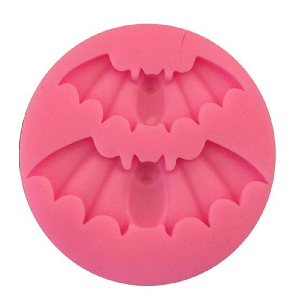 

DIY Tools about Halloween Large&Small two Bats Cartoon Animals Liquid Silicone Cake Mold/Pastry Mould/Jello Pudding/Chocolate