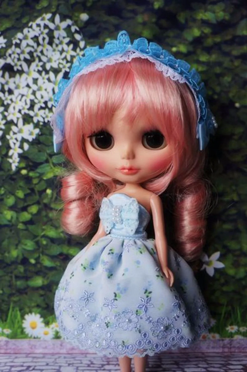 

[Wamami] 92 # для 12 "Blyth Azone OB24 Licca Pullip Lati ICY jerfish 1/6, кукла, синий костюм, платье, одежда, костюм