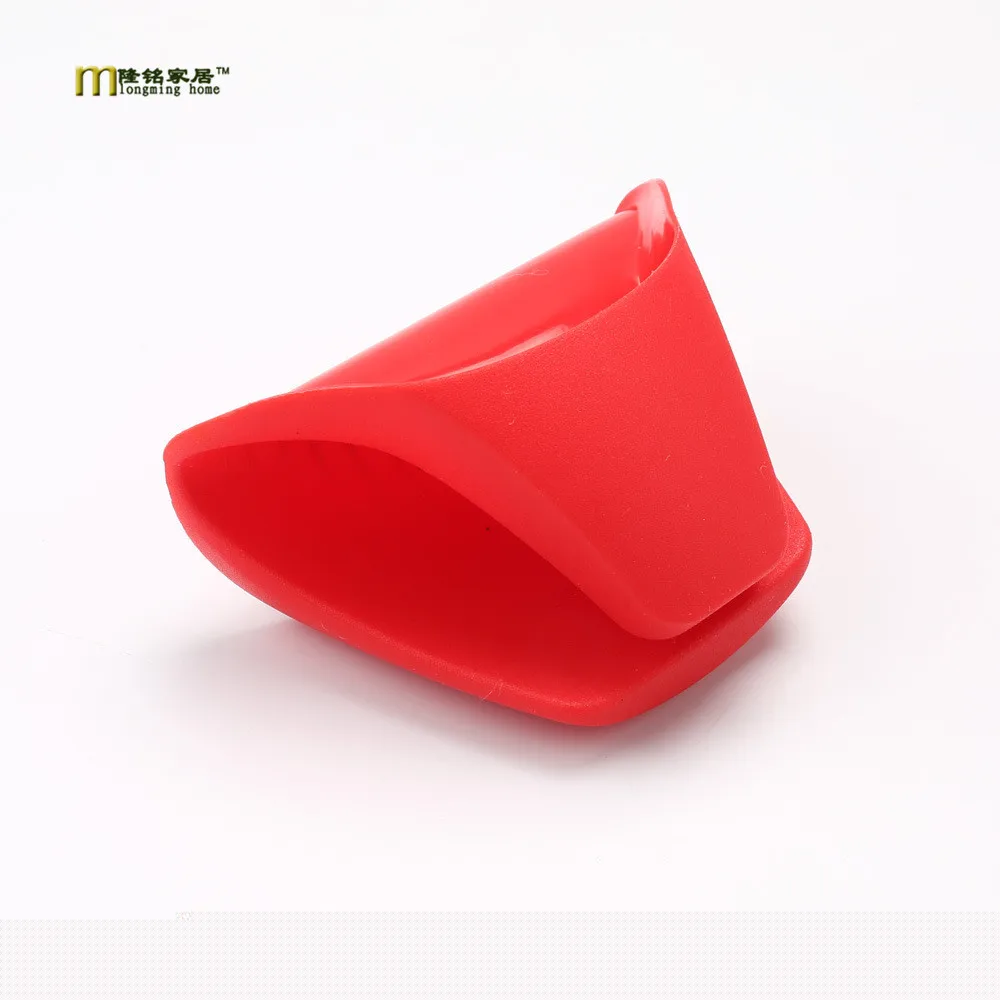 1PC LONGMING HOME Kitchen silicone anti scald gloves to take the tray folder microwave oven mitts  LB 326