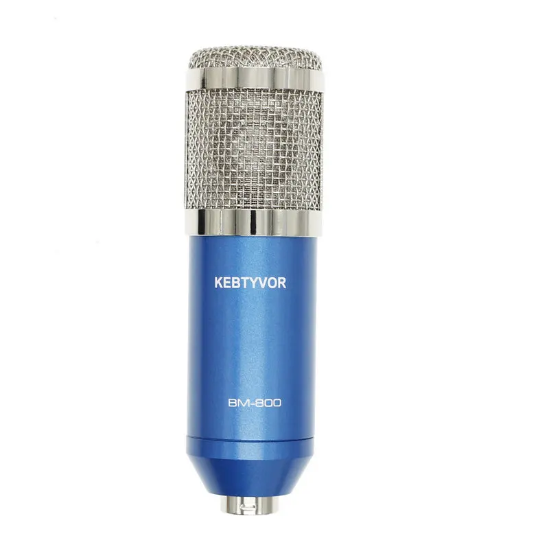 Professional Microphone bm 800 Studio Condenser Cardioid Pro Vocal Recording Mic  For Vocal Recording KTV Braodcasting Singing