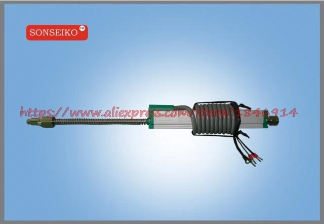 Free shipping sensor KTR-200mm spring self recovery linear displacement sensor (built-in spring) self reset