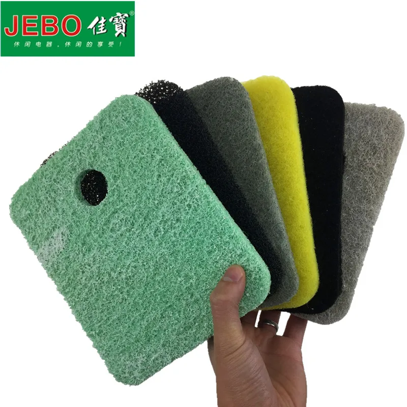 JEBO 6 in 1 Efficient Filter Sponge Cotton For Exteranl Filter Tank 6pcs Different Original Sponge 835 838 839 825 828 829