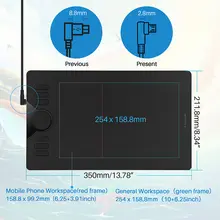 HS610 Digital Drawing Tablet 10x6.25 Inch #6