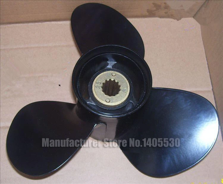 high quality propeller for Mercury outboard motor 40/50/55 HP and 4 stroke 60 HP 13 inch  11 1/8*13-G