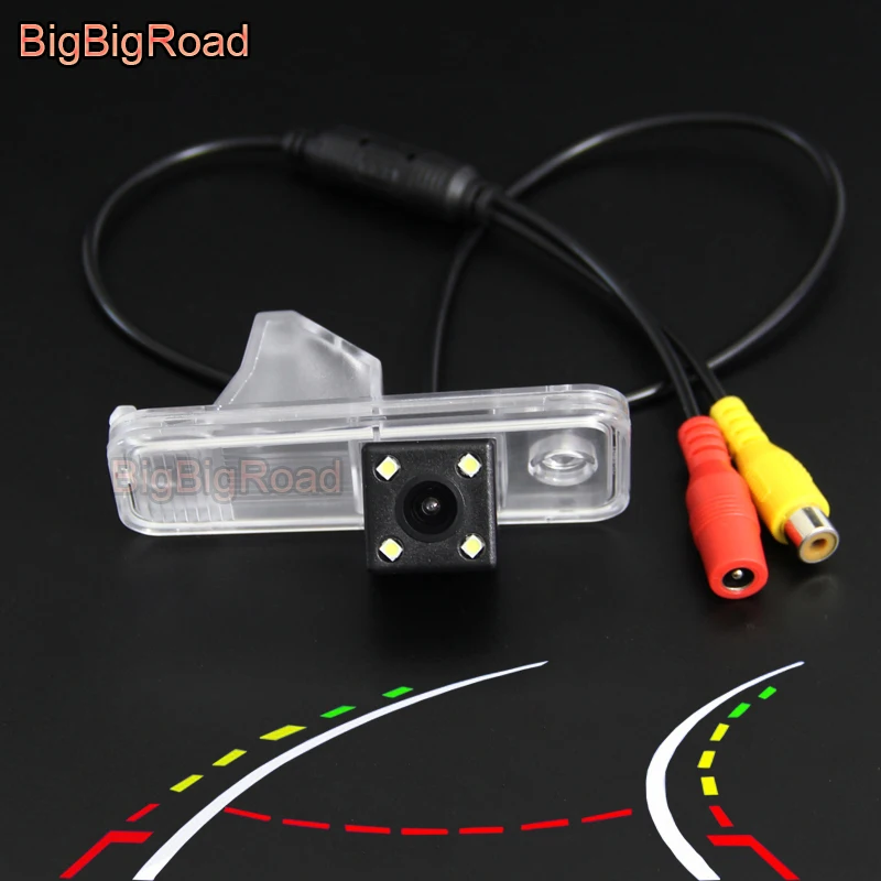 BigBigRoad Car Intelligent Parking Tracks Camera For Hyundai Creta / ix25 2014~2017 HD Back Up Reverse Car Rear View Camera