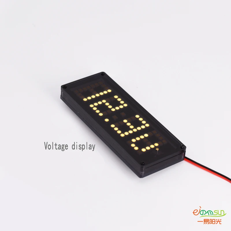 Car three-in-one time temperature voltage Multi-function LED dot matrix clock Home modification DIY 4.0 ~ 25V RX8025T Precision