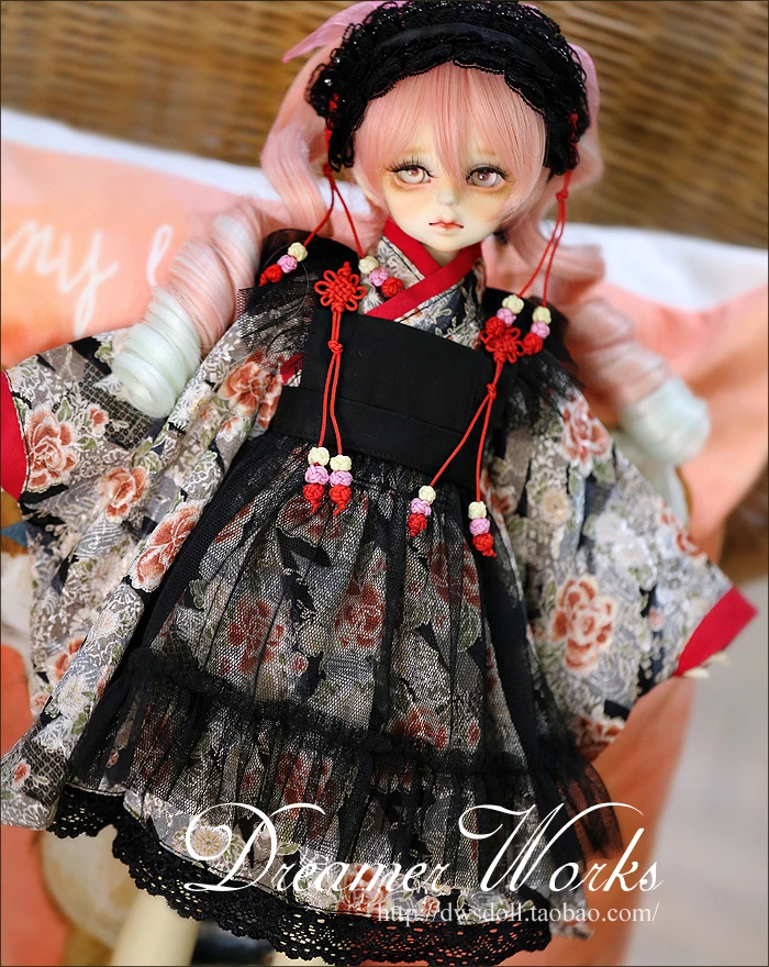 1/4 scale BJD Maid bathrobe kimono suit for BJD/SD clothing doll accessories,Not included doll,shoes,wig,and other accessories