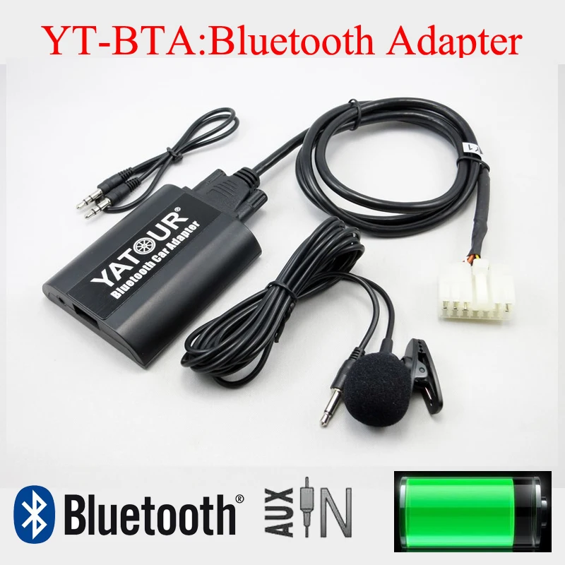 

Yatour Bluetooth car radio kit for Toyota Lexus 5+7PIN with AUX Input