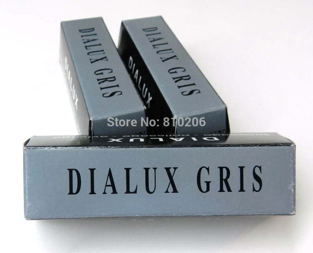 POLISHING COMPOUND DIALUX JEWELERS ROUGE GRAY CUT & POLISH METAL FINISH