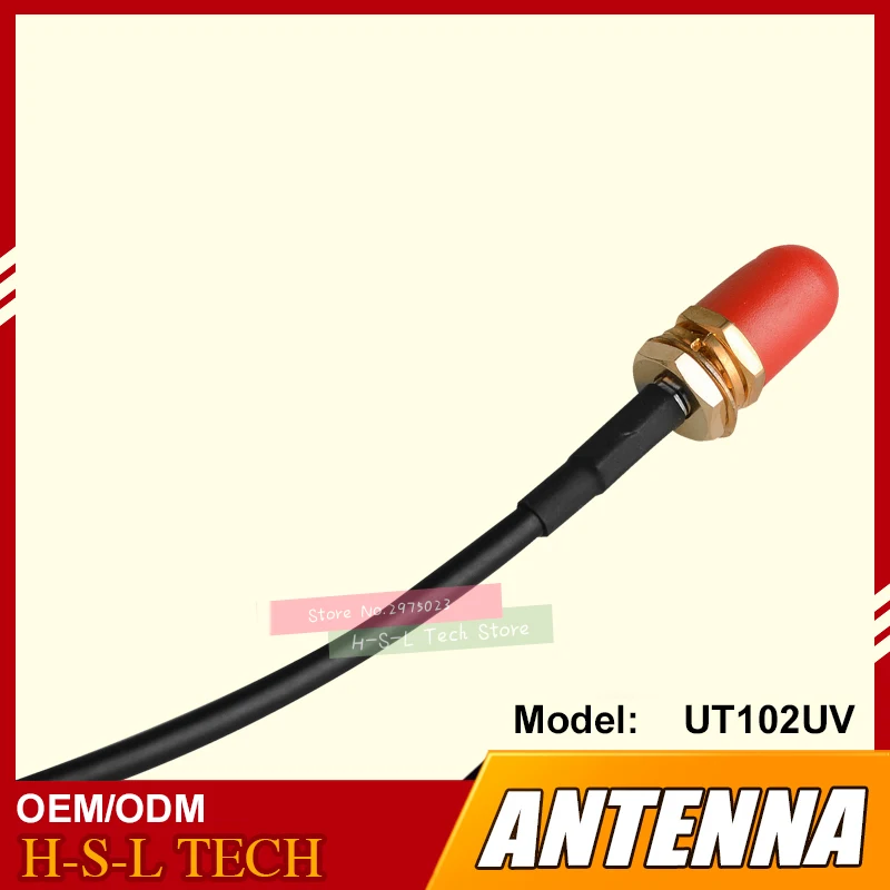 Mini antenne talkie perforée pour voiture, antenne d'aspiration 144/430MHz à gain élevé, bande de touristes, interface SMA/BNC