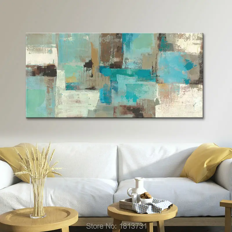 

Hand painted canvas oil paintings Wall art Pictures for living room modern abstract decorative 5